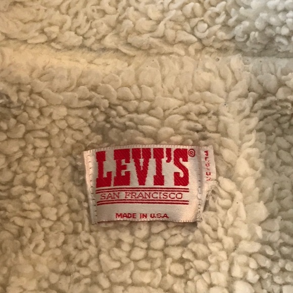 LEVI VINTAGE JEAN JACKET no size - Picture 6 of 8